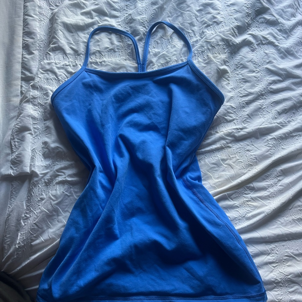 Lululemon Vibrant Blue Tank Top
